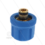 AR8 - M24x1,5 - wartel - messing - 350 Bar - &Oslash;14mm - max 160&deg;C - 1/4&quot; bi - Voorste deel bevat geen schroefdraad, bestemd voor montage aan lans !!