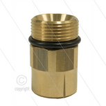 AR8 - M24x1,5 - nippel - messing - 350 Bar - &Oslash;14mm - max 160&deg;C - 3/8&quot; bi