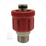 AR9 - M24x1.5 - wartel - RVS - 600 Bar - &Oslash;15mm - max 160&deg;C - 1/4&quot; bu