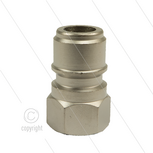 ARS220 - nippel - staal verzinkt - 220 Bar - &Oslash;19,9 mm - max 90&deg;C - passend Nilfisk - Alto - 3/8&quot; bi