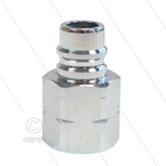 Snap-Tite - nippel - met klep - staal - 276 Bar - 1/2&quot; bi