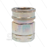 Snap-Tite - koppeling - met klep - staal - 448 Bar - 1/4&quot; bi