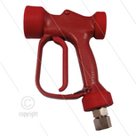 RB65 - rood - messing - met swivel - RVS regelpen - 24 Bar - 60 l/min - max 90&deg;C - 1/2&quot; bi