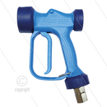 RB65 - blauw - messing - met swivel - 24 Bar - 60 l/min - max 90&deg;C - 1/2&quot; bi