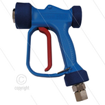 RB65 - blauw - messing - met swivel - lansaansluiting - 24 Bar - 100 l/min - max 90&deg;C - 2 x 1/2&quot;bi
