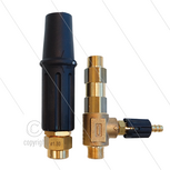 LS3 - korte schuimlans (nozzle 1,8mm) + injector (nozzle 1,2mm - 040) - 60 tot 160 Bar - 5 tot 9 l/m - 1/4&quot; bi