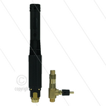 LS12 - schuimlans - zwart (nozzle 1,8mm) + LS12 injector (nozzle 1,2mm - 040) - 60 tot 200 Bar - 5 tot 9 l/min - 1/4&quot; bi