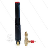 LS12 - schuimlans - zwart (nozzle 2,1mm) + LS12 injector (nozzle 1,4mm - 055) - 60 tot 200 Bar - 8 tot 14 l/min - 1/4&quot; bi