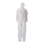 CMT Coverall Ritssluiting Non Woven PP Wit Light weight - 50 stuks