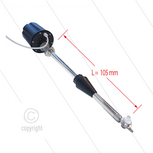 M63E - vatreiniger - &Oslash;50mm - 140 Bar - 15 tot 50 l/min - Buislengte: 105mm - 24V