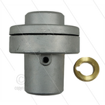 ZG132 - Flex koppeling - E-motor B3/B14 - IEC 132 - as &Oslash;24x38mm - pompserie:47(VHT) - 59(E3) - 66(VHT-SS) - incl. messing tussenring