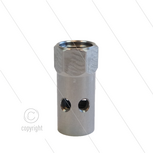 Huis luchtinjektor voor RP72 lans - 2 x 1/4&quot; bi - RVS