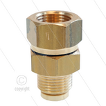 LR - Swivel - messing - kort - 220 Bar - 30 l/min - max 60&deg;C - 30 tpm - 3/8" bi x 3/8" bu