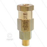MR-O - Swivel - messing - 250 Bar - 40 l/min - max 90&deg;C - 30 tpm - 1/4" bi x 1/4" bu