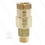MR-O - Swivel - messing - 250 Bar - 40 l/min - max 90&deg;C - 30 tpm - 3/8" bi x 3/8" bu