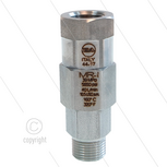 MR-I - Swivel - RVS - 350 Bar - 40 l/min - max 90&deg;C - 30 tpm - 3/8" bi x 3/8" bu