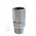 SW5 - Swivel - RVS303 - kort - 200 Bar - 160 l/min - max 90&deg;C - 30 tpm - 1/2" bi x 1/2" bu