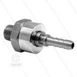 DGK Swivel recht - 1 lager - 1/4" bu x 1/4" perspilaar - 275 Bar - NW4 - 30 tpm - max 120&deg;C - Afdichting NBR