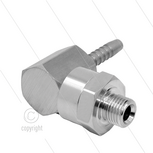 DGK Swivel haaks - 1 lager - 1/4" bu x 1/4" perspilaar - 275 Bar - NW4 - 30 tpm - max 120&deg;C - Afdichting NBR