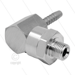 DGK Swivel haaks - 1 lager - 3/8" bu x 3/8" perspilaar - 275 Bar - NW6.4 - 30 tpm - max 120&deg;C - Afdichting NBR