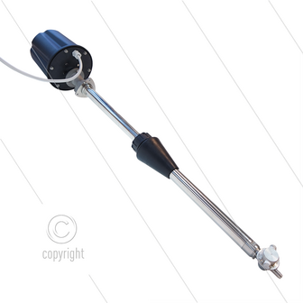 M63E - vatreiniger - &Oslash;50mm - 140 Bar - 15 tot 50 l/min - Buislengte: 105mm - 24V