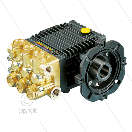 W140B plunjerpomp - 12 l/min - 140 Bar - 1450 tpm - 2,94 kW - As R - serie 44 - holle as met flens voor E-motor IEC 100-112 B14