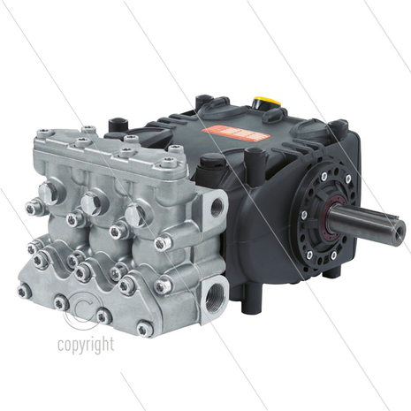 W100100H plunjerpomp - 100 l/min - 100 Bar - 1450 tpm - 18,38 kW - As R - serie 70