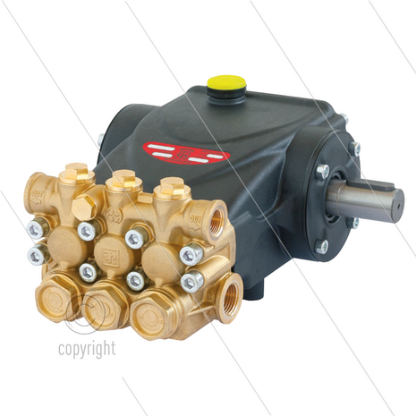 E2B1713 plunjerpomp - 13 l/min - 170 Bar - 1450 tpm - 4,19 kW - As R - serie 58 (E2)