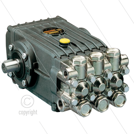WS201L plunjerpomp - 15 l/min - 200 Bar - 1450 tpm - 5,51 kW - As L - serie 47