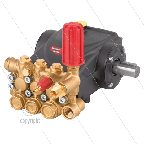 E2B2808VH plunjerpomp - 7,5 l/min - 275 Bar - 1450 tpm - 3,97 kW - As R - serie 58 (E2) - met ventiel type &quot;H&quot;