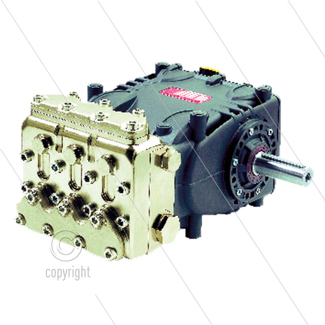 VHT7095 plunjerpomp - 100 l/min - 90 Bar - 1450 tpm - 17,20 kW - max 110&deg;C - As R - serie 70 VHT