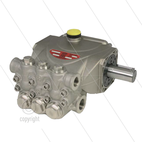 SS1C1511 plunjerpomp - RVS - 11 l/min - 150 Bar - 1750 tpm - 3,15 kW - max 85&deg;C - As R - serie 53 SS1