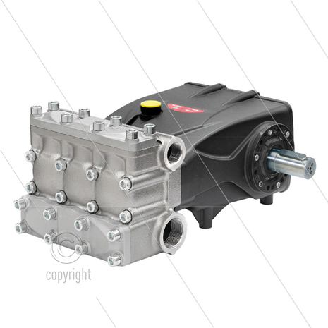 AB120 plunjerpomp - cil. as rechts - PTO as links - 120 l/min - 60 Bar - 550 tpm - 13,8 kW - As R - serie AB