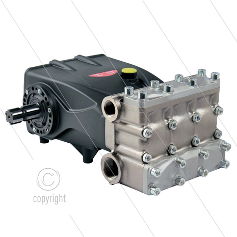 AB180 plunjerpomp - 1 x PTO as links - 180 l/min - 60 Bar - 650 tpm - 20,7 kW - As L - serie AB