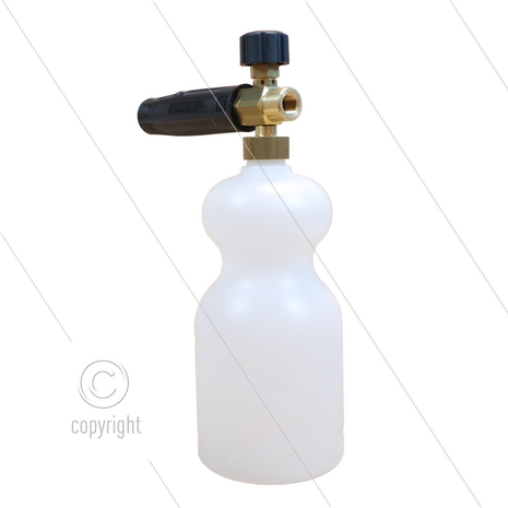 LS3-1 - schuimlans flacon 1 Ltr - nozzle 1,40mm - 6,5 tot 10 l/min - 1/4&quot; bi