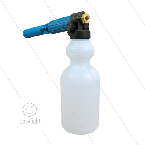LS10 - schuimlans - flacon 2 Ltr - nozzle 2,1mm - 20 tot 30 l/min - 1/4&quot; bi