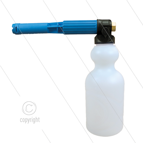 LS10 - schuimlans - flacon 2 Ltr - nozzle 2,1mm - 20 tot 30 l/min - 1/4&quot; bi
