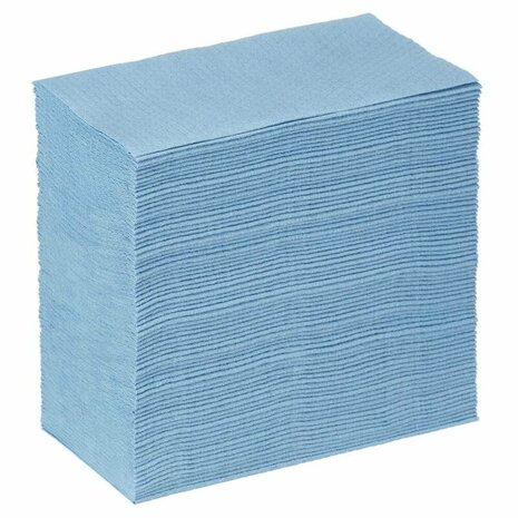 WypAll&reg; doek X80 Hydroknit&reg; 1-laags staalblauw 42.7x21.2cm 5x80doek/doos
