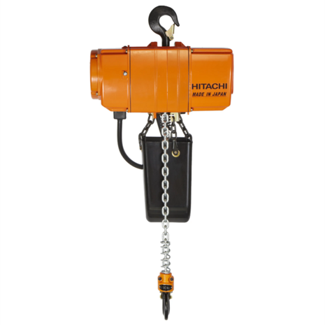 HITACHI takel 250kg 4m hijshoogte RVS met Spiraalkabel - enkele snelheid
