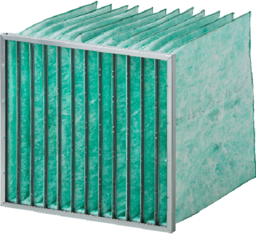 Zakkenfilter Hi Flo - ePM1 60% - HFGS-F7-592 x 592 x 370-12-25-HES - Energielabel C *