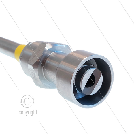 RP72 Schuimlans - L=60cm - nozzle 3,2 - 1/4&quot; bu - rode markering - (&gt; 26 l/min)