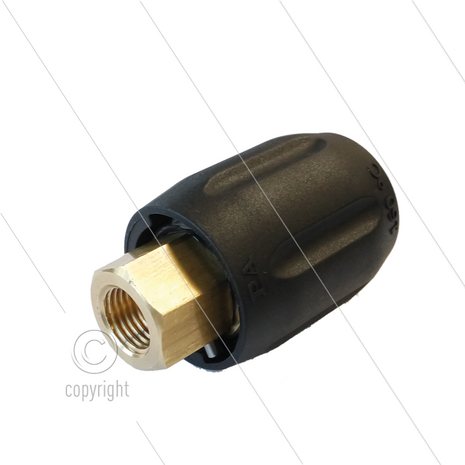 RF1 - variopress - tussen lans en pistool - 250 Bar - 30 l/min - max 160&deg;C - 1/4&quot; bi x 1/4&quot; bu