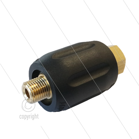 RF1 - variopress - tussen lans en pistool - 250 Bar - 30 l/min - max 160&deg;C - 1/4&quot; bi x 1/4&quot; bu