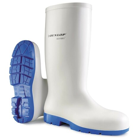 Dunlop Acifort Classic+ Safety veilgheidslaars S4 - wit/blauw