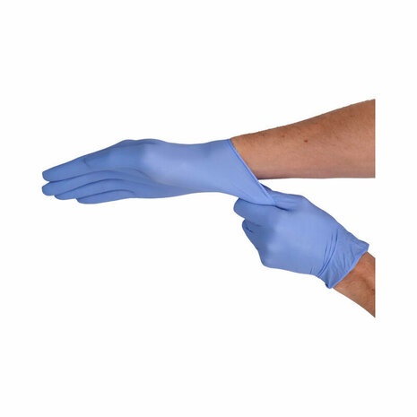 CMT soft nitril handschoenen violet blauw poedervrij - 1.000 stuks
