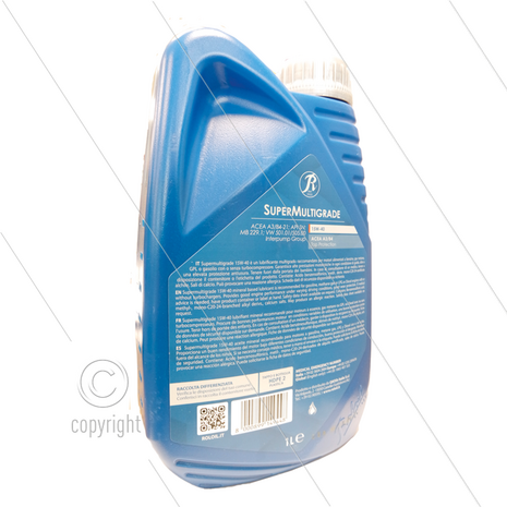 Olie - Interpump - 15W40 minerale olie - flacon a 1liter