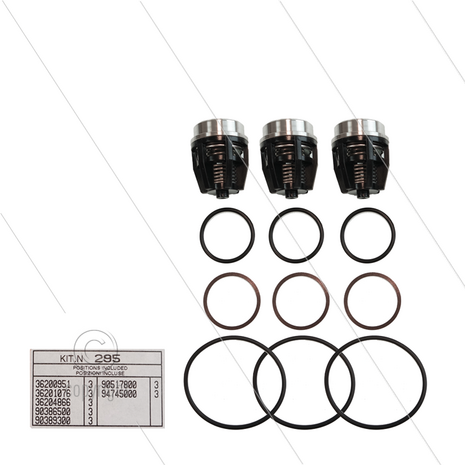 Kit 295 - Set perskleppen (3x) - serie AB