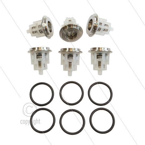 Kit 375 - Kleppenset (6x) - Serie 66 VHT