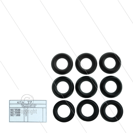 Kit 077 - Manchetset &Oslash;20mmvoor 3 plunjers