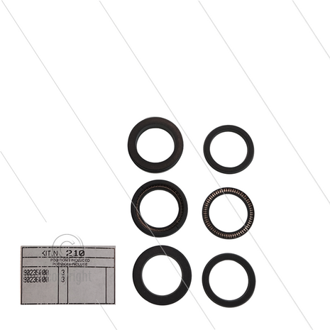 Kit 210 - Manchetset &Oslash;24mm voor 3 plunjers - Serie 66(V)HT + SS